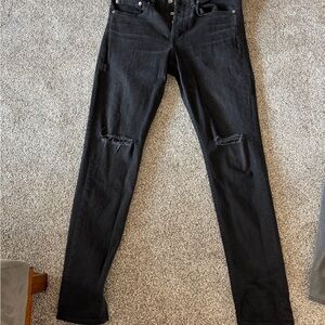 rag & bone Black Slim Men's Jeans